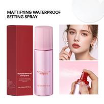 Water-Resistant Matte Finish Setting Spray – 60ml Oil-Balancing Non-Stick Makeup Spray One Size