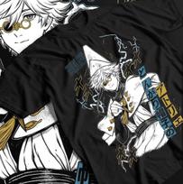 Witch Hat Atelier Qifrey Graphic T-Shirt - Whimsical Mage Unisex Anime Tee. XL
