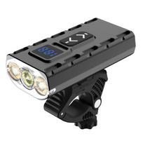 3 Cree LED Bike Headlight Powerful Type-C Bicycle Accessory Rechargeable Adjustable Upgrade Super Bright Bicycle Light juoda