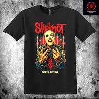 Slipknot 'Corey Taylor' Heavy Metal Rock Premium Cotton Unisex T-Shirt 2XL
