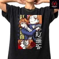 Nobara Kugisaki 'Jujutsu Kaisen' Anime Manga Character Unisex Premium T-Shirt 2XL