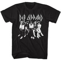 Def Leppard Relaxing Photo Men's T Shirt Rock Music Band Merch S