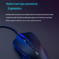 Rapoo V20S RGB Wired Gaming Mouse
