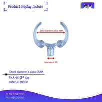 Adjustable Figure Stand with Multiple Clamps and Detachable Screws