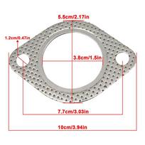 1PC High Temperature Car Exhaust Flange Auto Exhaust Gasket Replacement Sealing Pad Reinforced Car Accessories Muffler Gasket