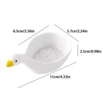 White Spoon Bowl Caviar Snack Plate Fruit Platter Restaurant Kitchen Ceramic Tableware Bowl Plate European Ceramic Tableware
