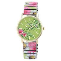 Montre - RAPTOR - Frida Kahlo Edition - 36 mm - Bracelet acier inox bicolore - Quartz Miyota 2035 gryna