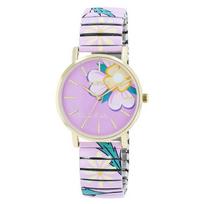 Montre femme - RAPTOR - Frida Kahlo Edition - Boîtier 36 mm - Quartz Miyota 2035 - Bracelet acier élastique multicolore gryna