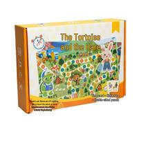 Tortoise and Hare Parent-Child Enlightenment Board Game: Reaction & Interest Cultivation for Ages 3-6