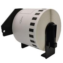 Printed Clearly Thermal Label Rolls 62mm*30.48m Label Printer White Paper  For Brother QL Printer with Bracket