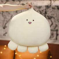 Giant Octopus Ball Stuffed Animals Plush, Octopus Plushies Doll Play Toys for Kids Girls Boys Adults Birthday Present Stuffed 10cm Charm balta