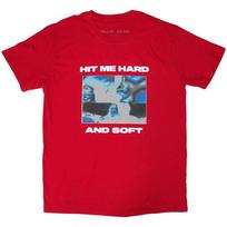 Billie Eilish Unisex TShirt Hit Me Hard And Soft Negative (Medium) S
