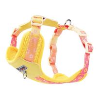 Bright Color Dog Harness Chest Strap for Small Breeds Walking Training Vest for Comfortable and Safety Outdoor Activity