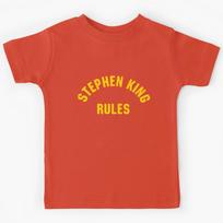 Stephen King Rules Kids T-Shirt 130
