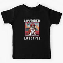 Lowrider lifestyle Pitbull Kids T-Shirt 140