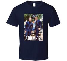 Adam 12 TV laida Marškinėliai Retro Policijos Televizijos Serija Marškinėliai Unisex Marškinėliai Grafinis Marškinėlis M
