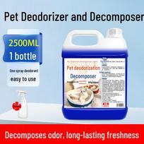 Pet Enzyme Deodorizer Spray for Urine Odor Removal in Dogs and Cats, Ideal for Cat Litter and Home Use