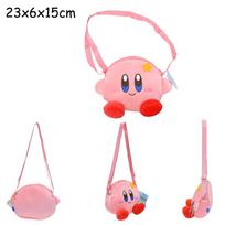 Pliušinė kuprinė per petį Waddle Dee Pink Kirby Crossbody Bag Miela minkšta rankinė Vaikų laikymo krepšys Gimtadienio dovana