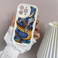 N81 Driežo dizaino menas Minkšti banguoti telefono dėklai Samsung A54 A34 A13 A14 S23 S24 Ultra Xiaomi Redmi Note 13 12C Realme Infinix Apsauginis buferio dangtelis Honor 90 Lite 5G gray