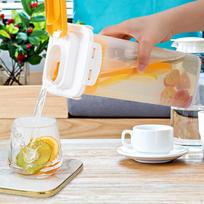 Water Pitcher Fridge Door 1.7 Litre with Lid Jug Ice Tea Kettle for Making
