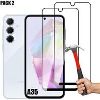 Screen Protector - Booling - for Samsung Galaxy A35 5G - Tempered Glass - Pack of 2 - Shockproof juoda
