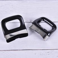 2Pcs Metal Pressure Pan Cooker Steamer Sauce Pot Short Handle Replacement Kit