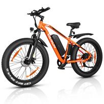 VARUN M26-2 Pro Elektrinis Kalnų Dviratis 26 colių 250W 48V 13AH Baterija oranžinė
