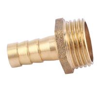 5 vnt. 10 mm žarnos jungtis su spygliuotu galu, išorinė BSP jungtis, žalvarinė jungtis, adapteris, mova (3 4 )