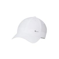 Nike Dri-FIT Club Unstructured Metal Swoosh Cap Casual FB5372-100 L/XL balta