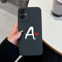 For Samsung A07 A17 A16 A15 A24 A23 A22 A21 A20S Phone Covers Cute Letters Patterns Soft Matte Silicone Anti Slip Protective Shell For Samsung Housing Samsung A07 5G