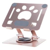 Adjustable Laptop Stand for Desk Metal Foldable Laptop Risers Portable Laptop Holder Mount Cooling Computer Notebook auksas