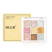 Nine-Color Sparkling Glitter Eyeshadow: Stage Makeup with Large Sequins - Hot Selling Cosmetic 7.2g beige