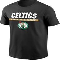 Philcos NBA Boston Celtics Atlantic Division Black T-Shirt S juoda