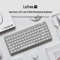 Lofree OE921 Xiao Shun Jaunimo Versija 84 Klavišų Trijų Režimų Žemo Profilio Gasket Mechaninė Klaviatūra