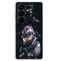 Coque Pour Samsung Galaxy S26 Ultra Lewis Hamilton Black Panther Maniacase juoda