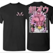 Vasaros marginti Dragon Ball Majin Buu ir Patrickas sporto salės marškinėliai vyrams ir moterims apvalia apykakle trumparankoviai medvilniniai Y2k 2026 4XL