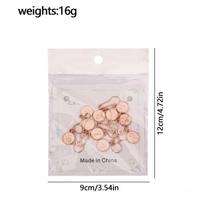 10pcs Knitting Tools Set for Sweater Knitting with Needle Number Markings Drip Oil Alloy Numbers And Buttons - Knit Accessories 10Pcs