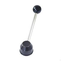 Ring Bender Handle Replace Part Metal Manual with Connector Easy Installation Crafting Projects black