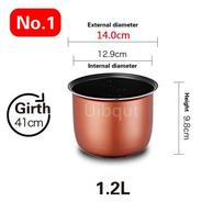 1.2L-4L mini household car electric rice cooker liner Rice Cooker cooking Electric rice cooker liner universal accessories