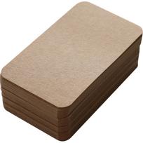 500/100 VNT Kraft Popieriaus Kortelė Retro Dvipusė Žodžio Kortelė DIY Atvirukas Dovana Sveikinimo Kvietimo Kortelė Užrašas Žinutės Kortelė 100pcs chaki