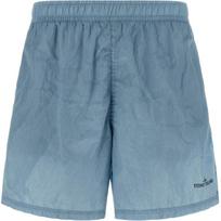 Stone Island Ss26 Selection Series Solid Color Two-Tone Pleated Elastic Beach Shorts Men shorts L1S15B100002S0E13V004A XL
