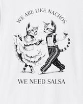 Salsa Dancing Kittens T-Shirt-Perfect Gift for Dance Lovers S