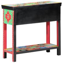 Console Table with Drawers Multicolored 80 x 35 x 76 cm