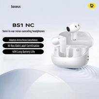 Baseus BS1 NC Semi-In-Ear Active Noise Cancelling Bluetooth Earbuds
