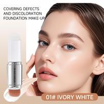 Color-Changing Foundation Stick: Lightweight, Hydrating, Blemish-Concealing, No-Cake Makeup 10 beige