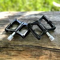 Mountain Bike Pedals,Non-Slip Bicycle Flat Pedals, MTB Pedals Wide Platform Pedals for Mountain Bike, BMX, Road Bike Pedals Pedal juoda