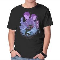 Unisex Crew Neck T-Shirt Tanjiro X Nezuko Graphic Short Sleeve Casual Tee XL