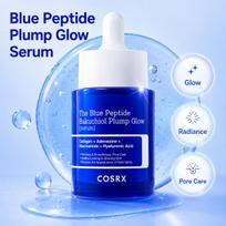 COSRX The Blue Peptide Bakuchiol Plump Glow Serum, 50ml, Elasticity & Radiant Skin Tone Care, Single Item, From Korea