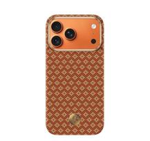 Benks Kevlar Series for iPhone 17 Pro Max Case Ten Thousand Taels of Gold Woven Aramid Fiber Magnetic for iPhone 17 Pro Case Carbon Fiber&iPhone17 Pro Max oranžinė