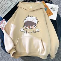 Jujutsu Kaisen 2 Hoodie Harajuku Funny Kawaii Satoru Gojo Hoodies Japanese Anime Pullovers Sweatshirts For Women Fashion Unisex S